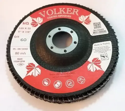VOLKER Turkish Flap Disc Sanding, 5in